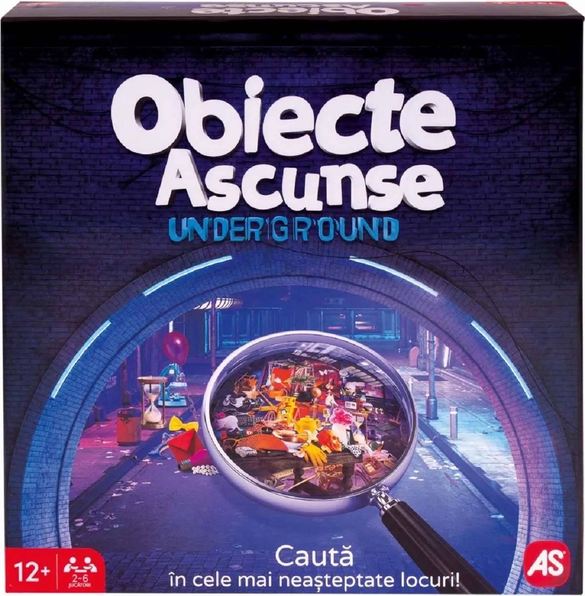 Joc de societate: Obiecte ascunse. Underground