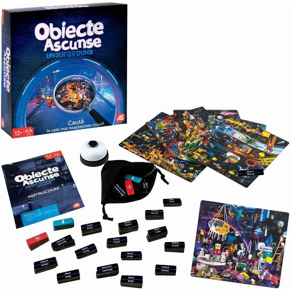 Joc de societate: Obiecte ascunse. Underground
