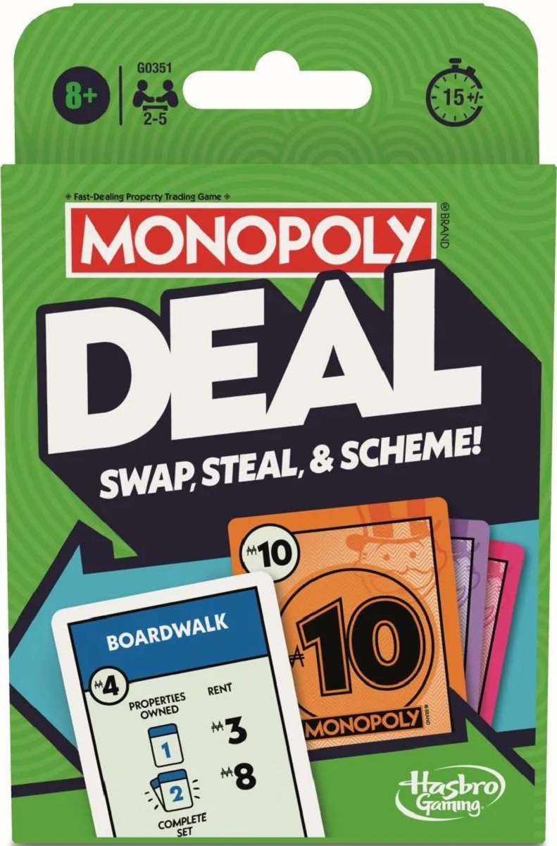 Monopoly: Carti de joc. Deal. Limba engleza