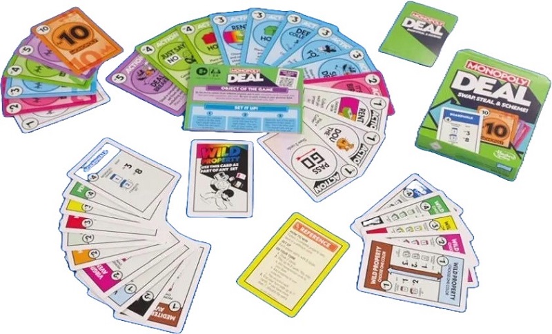 Monopoly: Carti de joc. Deal. Limba engleza