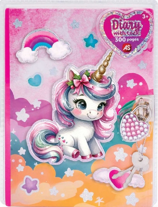 Unicorn. Agenda mare cu lacat