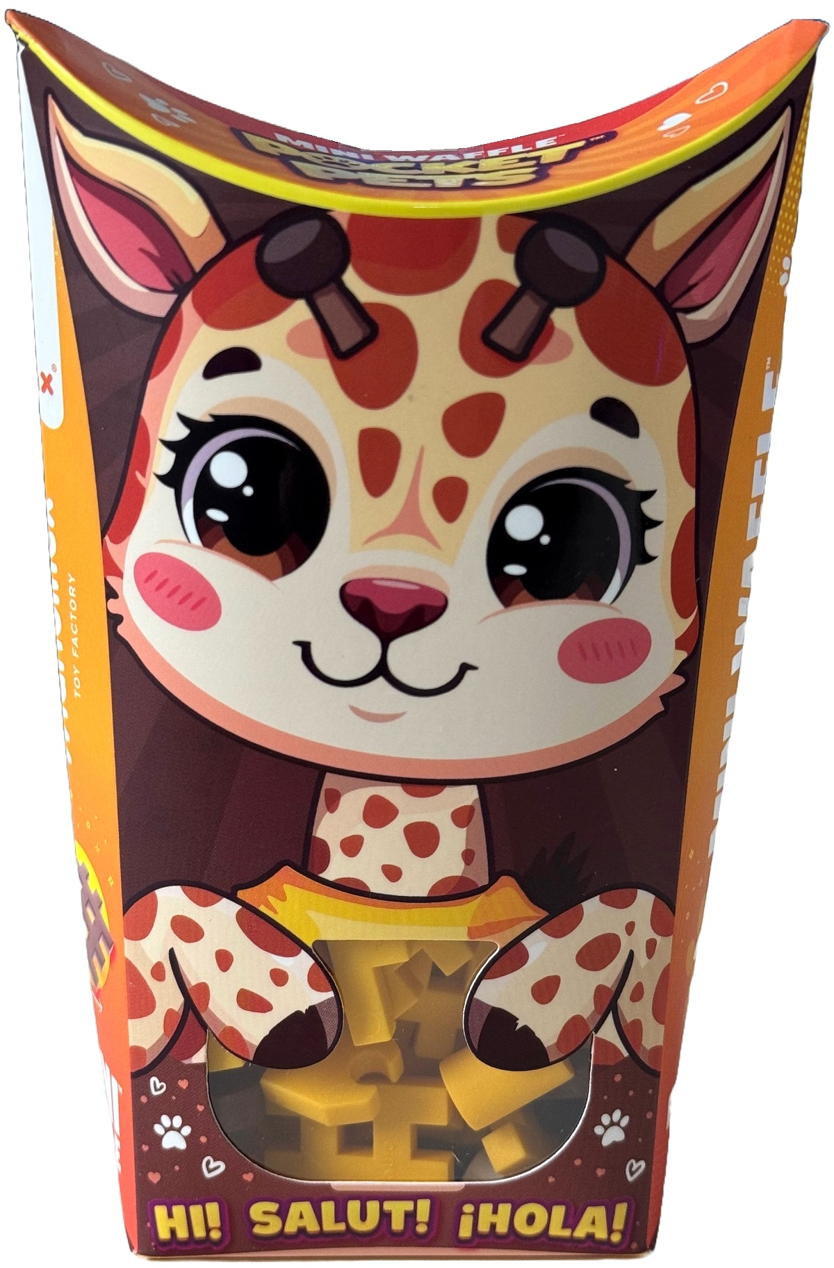 Set de constructie: Girafa