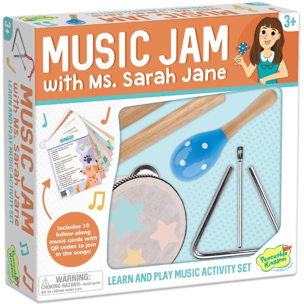 Set de instrumente muzicale din lemn: Music Jam