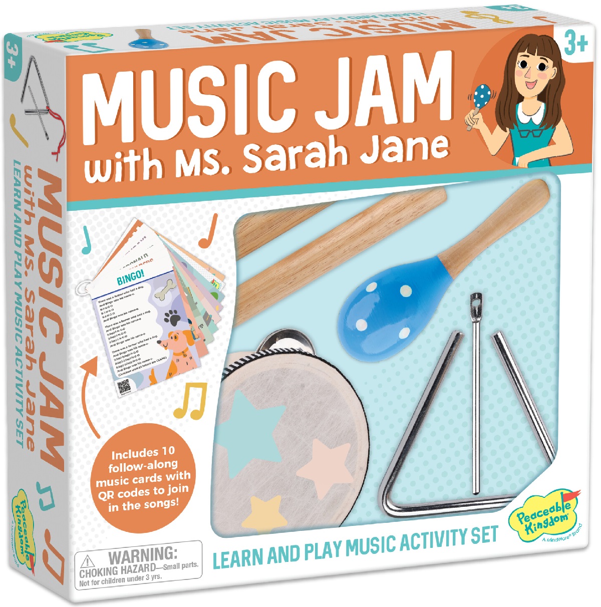 Set de instrumente muzicale din lemn: Music Jam