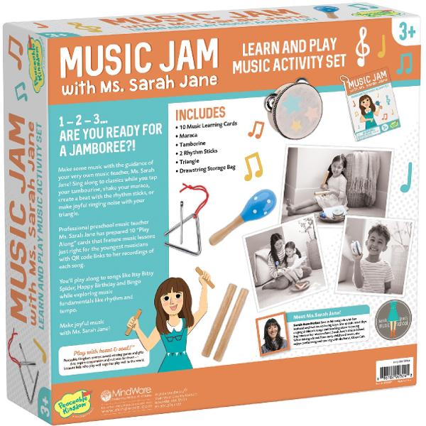 Set de instrumente muzicale din lemn: Music Jam