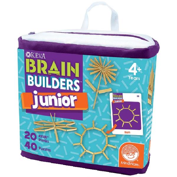 Joc logic de lemn. Keva Brain Builders Junior