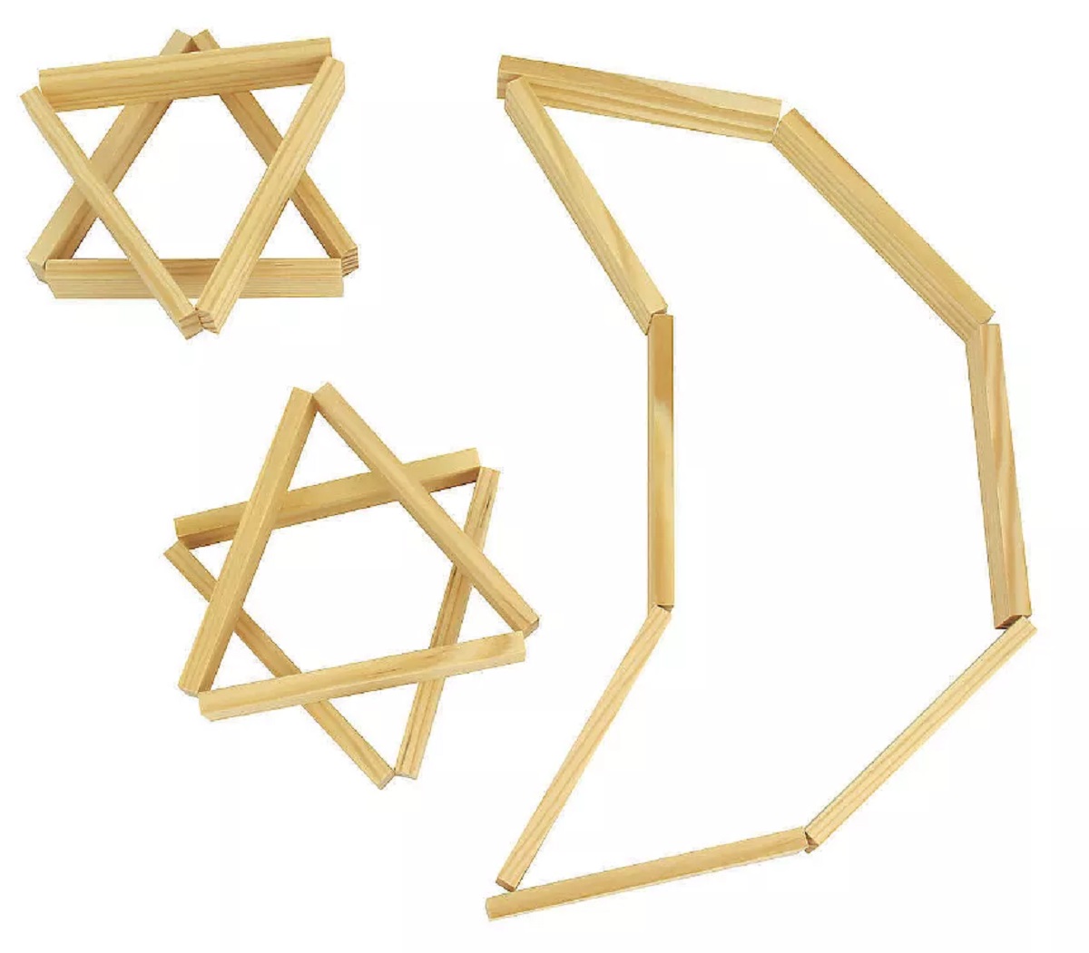 Joc logic de lemn. Keva Brain Builders Junior