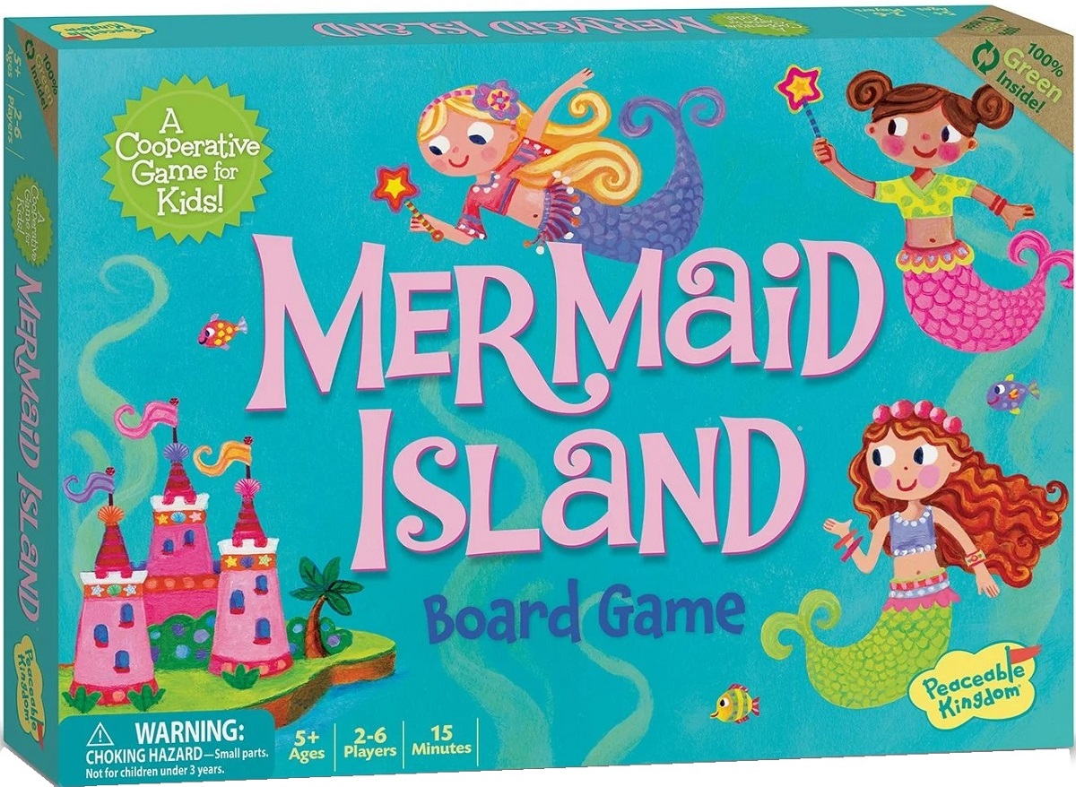 Joc de cooperare: Mermaid Island. Insula sirenelor
