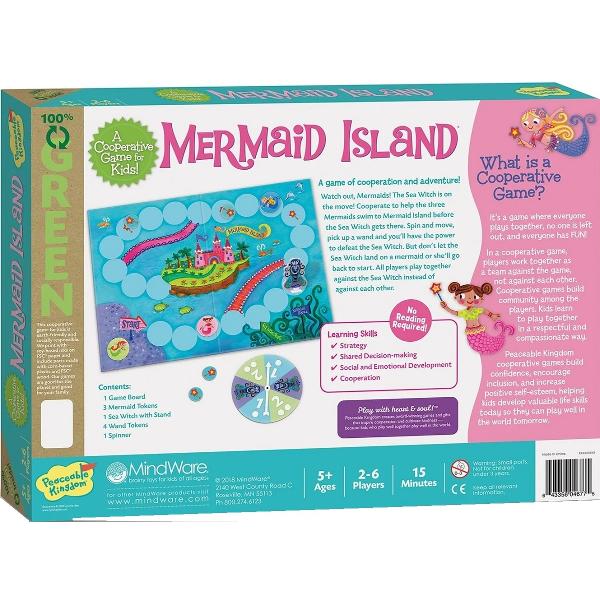 Joc de cooperare: Mermaid Island. Insula sirenelor