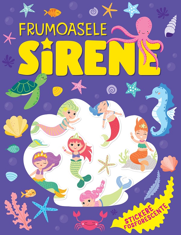 Frumoasele sirene. Stickere fosforescente