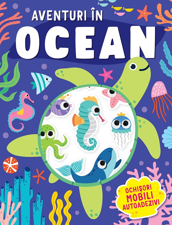 Aventuri in ocean. Ochisori mobili autoadezivi