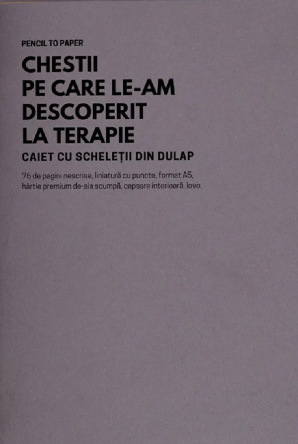 Set de 3 caiete geniale: Exorcizari pe hartie