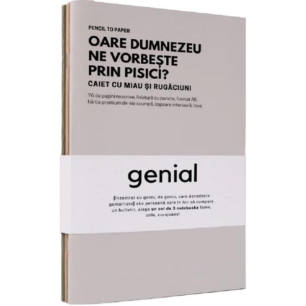 Set de 3 caiete geniale: Idei pentru destresare
