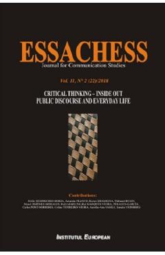 Poza produsului Revista Essachess Vol.2 Nr.2 (22) din 2018. Critical thinking