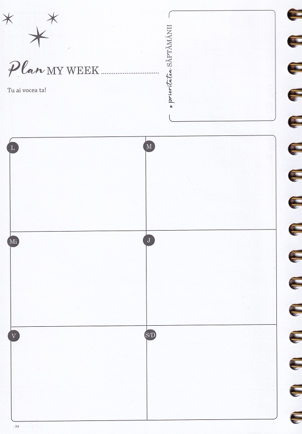 Planner anual: 365 days. Plant Seeds