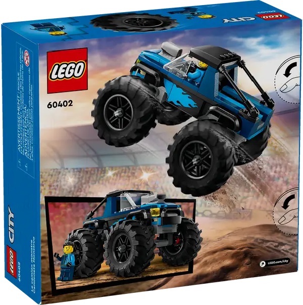 Lego City. Monster truck albastru