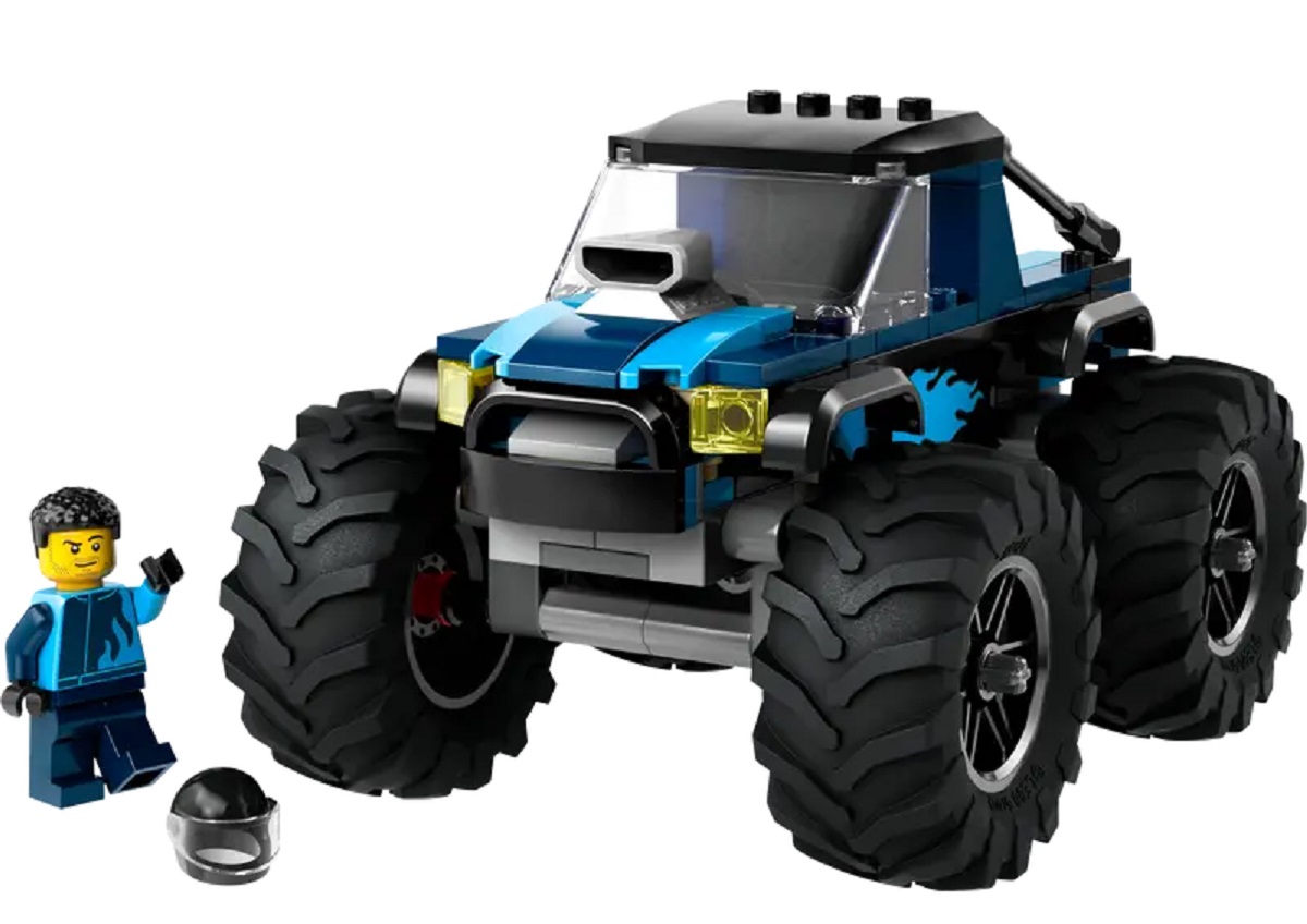 Lego City. Monster truck albastru