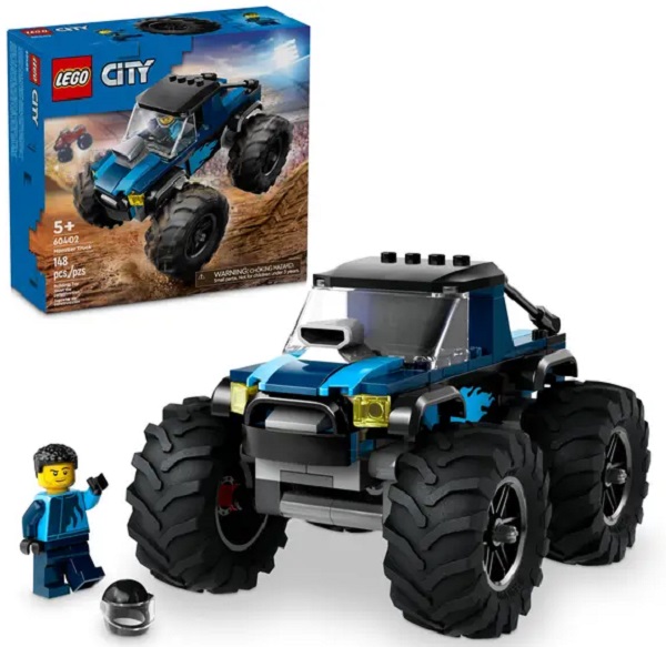 Lego City. Monster truck albastru