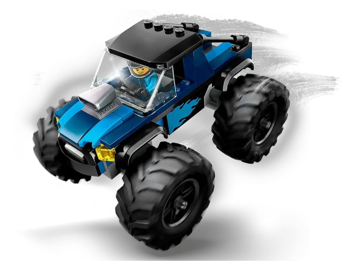 Lego City. Monster truck albastru