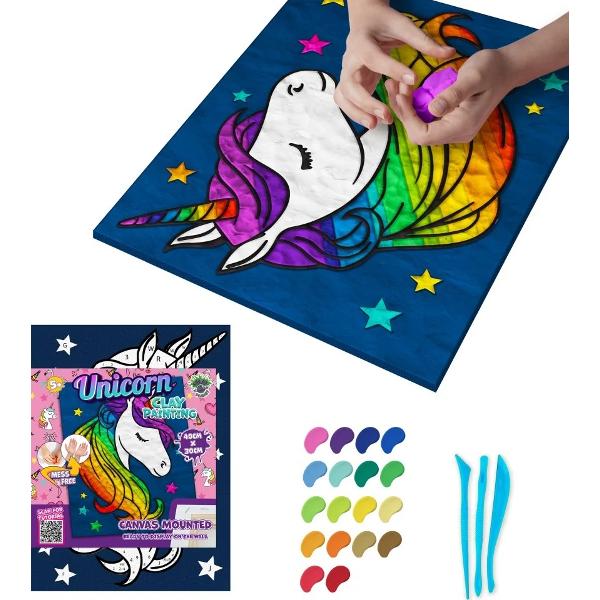 Set de modelaj plastilina: Unicorn