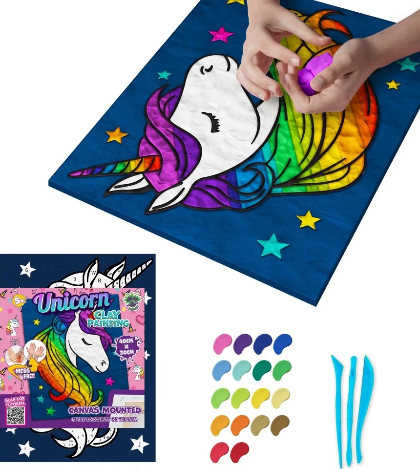 Set de modelaj plastilina: Unicorn