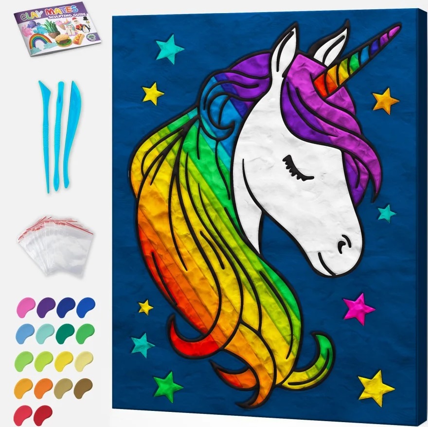 Set de modelaj plastilina: Unicorn