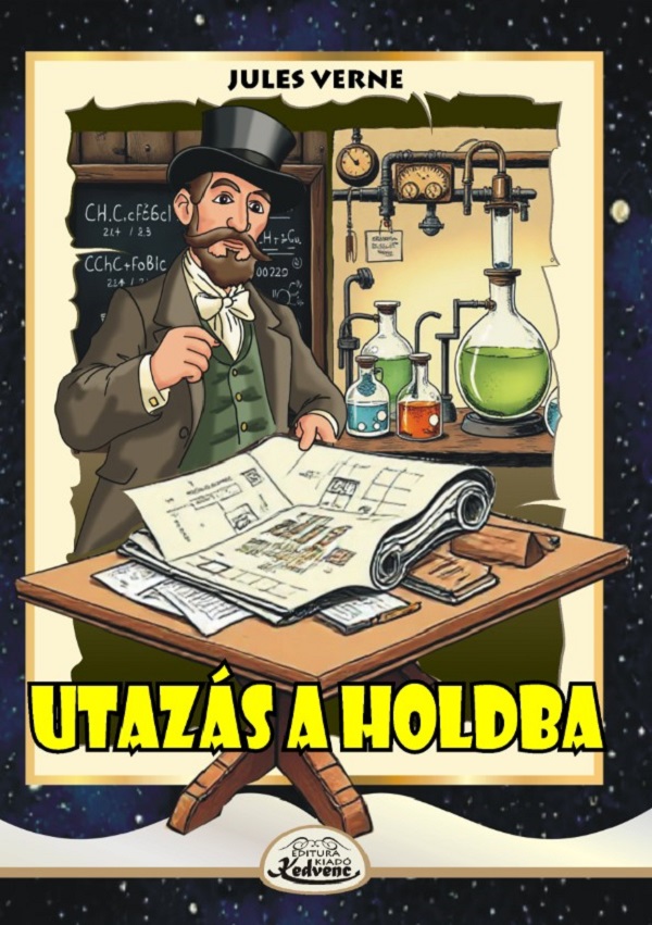 Utazas a holdba - Jules Verne