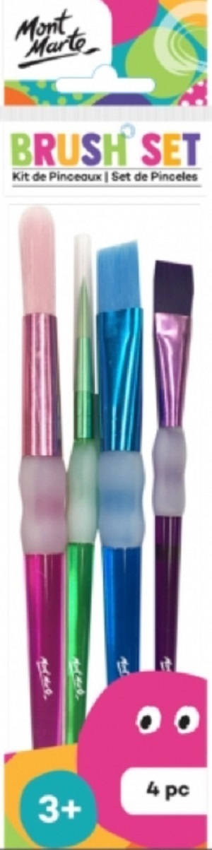 Set pensule copii 4 buc