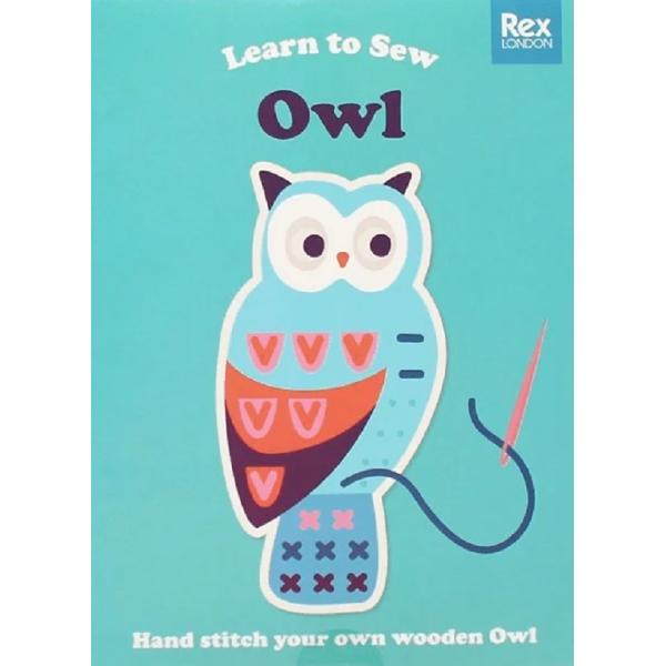 Joc de cusut: Bufnita. Learn to Sew: Owl