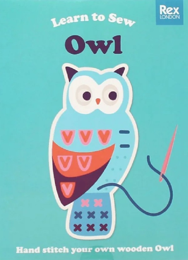 Joc de cusut: Bufnita. Learn to Sew: Owl