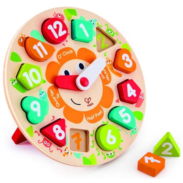 Puzzle lemn. Ceas
