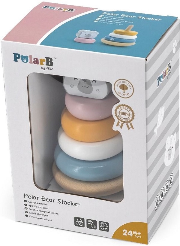 Urs polar: Jucarie de stivuit