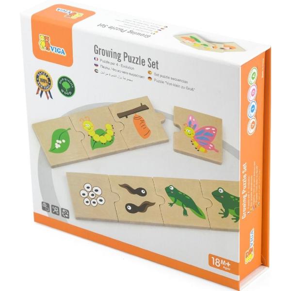 Puzzle din lemn: Evolutie