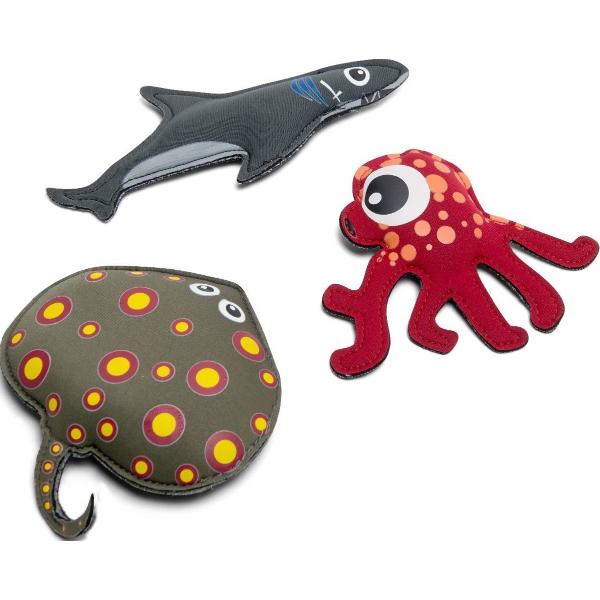 Set pentru scufundari: Rechin, caracatita si pisica de mare