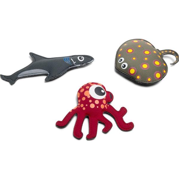 Set pentru scufundari: Rechin, caracatita si pisica de mare