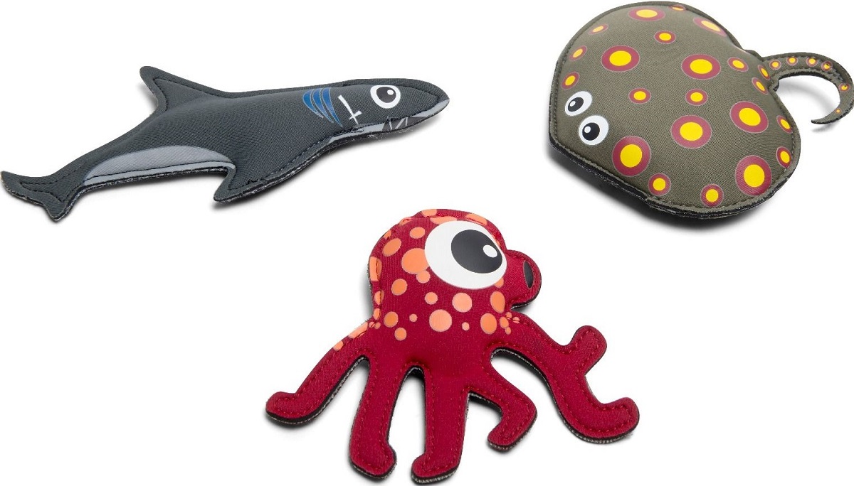 Set pentru scufundari: Rechin, caracatita si pisica de mare