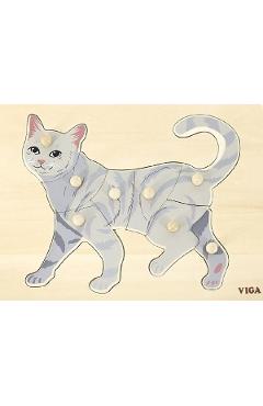 Poza produsului Puzzle Montessori: Pisica