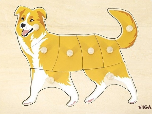 Puzzle Montessori: Catel