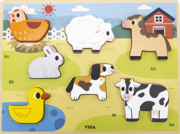 Puzzle senzorial: Ferma