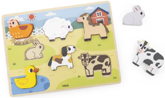 Puzzle senzorial: Ferma
