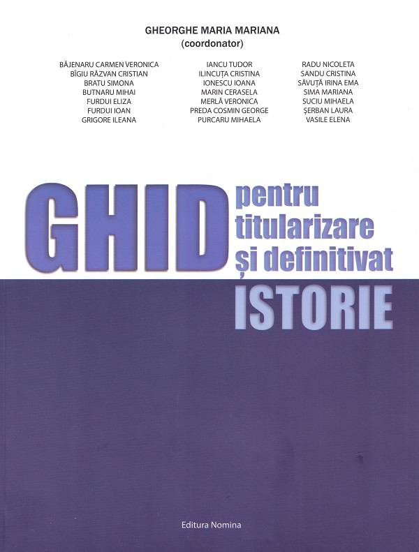 Ghid pentru titularizare si definitivat istorie - Gheorghe Maria Mariana