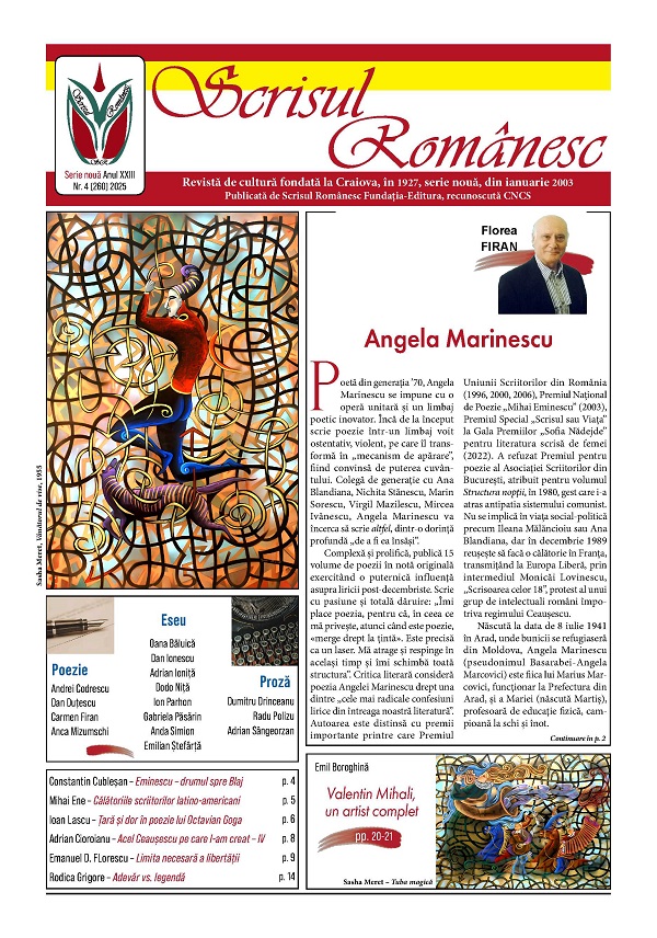 Revista Scrisul Romanesc Nr.4 din 2025
