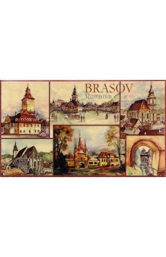 Imaginea produsului 'Magnet colaj: Brașov Nr.9. Bobei Art'