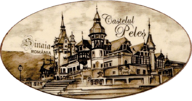 Magnet oval: Castelul Peles. Bobei Art