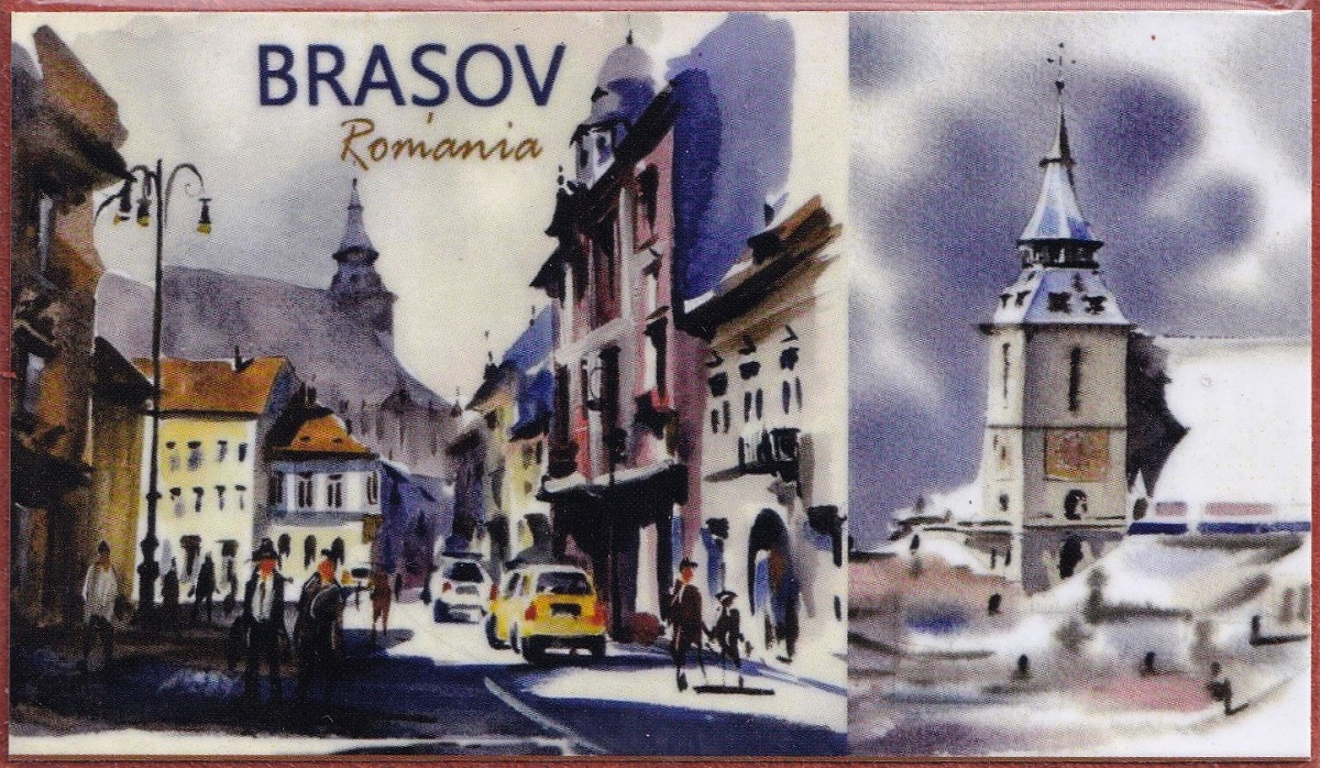 Magnet colaj: Brasov Nr.1. Bobei Art