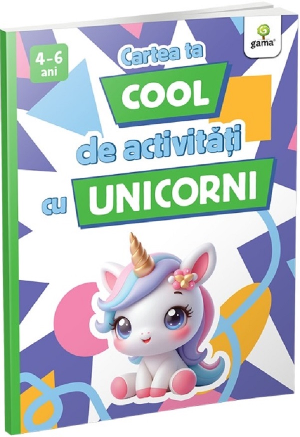 Cartea ta cool de activitati cu unicorni