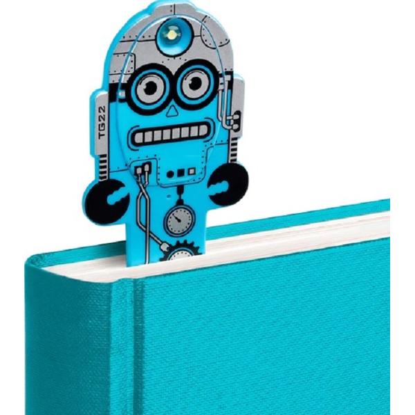 Lampa pentru citit: Robot albastru