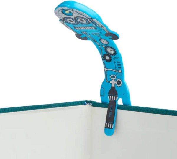 Lampa pentru citit: Robot albastru