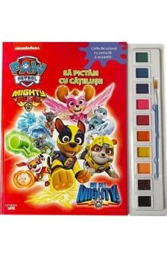 Coperta cărții 'Patrula cățelușilor. Să pictăm cu cățelușii'