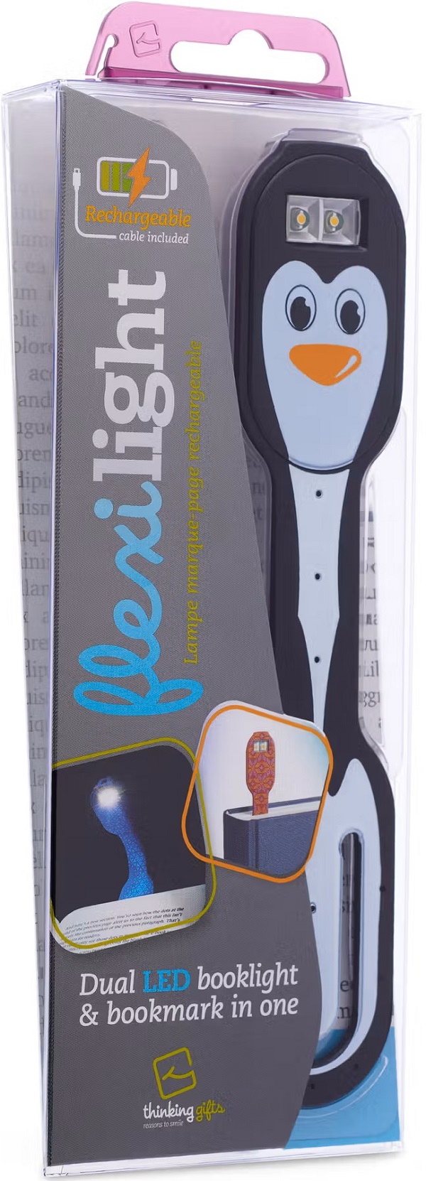 Lampa pentru citit reincarcabila: Pinguin